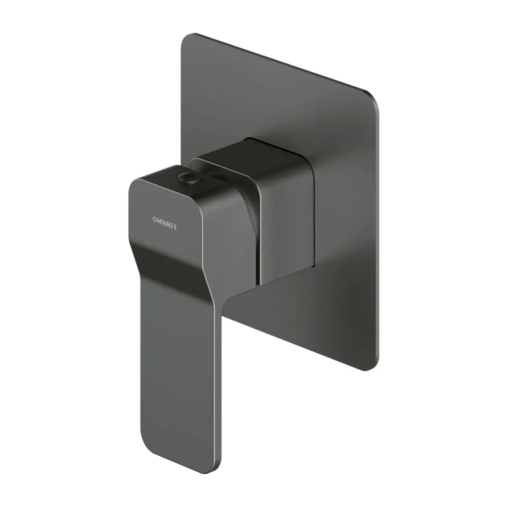 OMNIRES Slide - Sprchová baterie pod omítku, s tělesem, kartáčovaný grafit SL7745GR