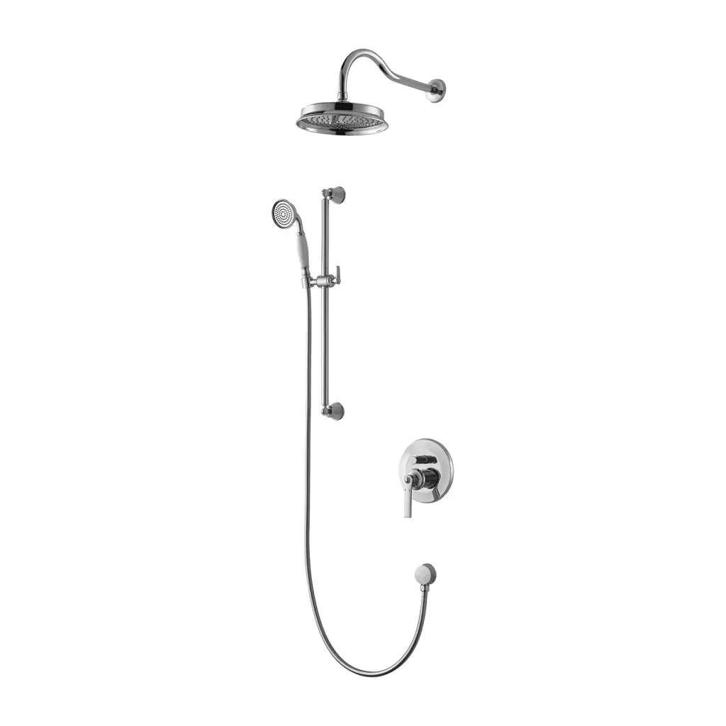 OMNIRES Armance - Sprchový set s baterií pod omítku, s tělesem, průměr 22,5 cm,