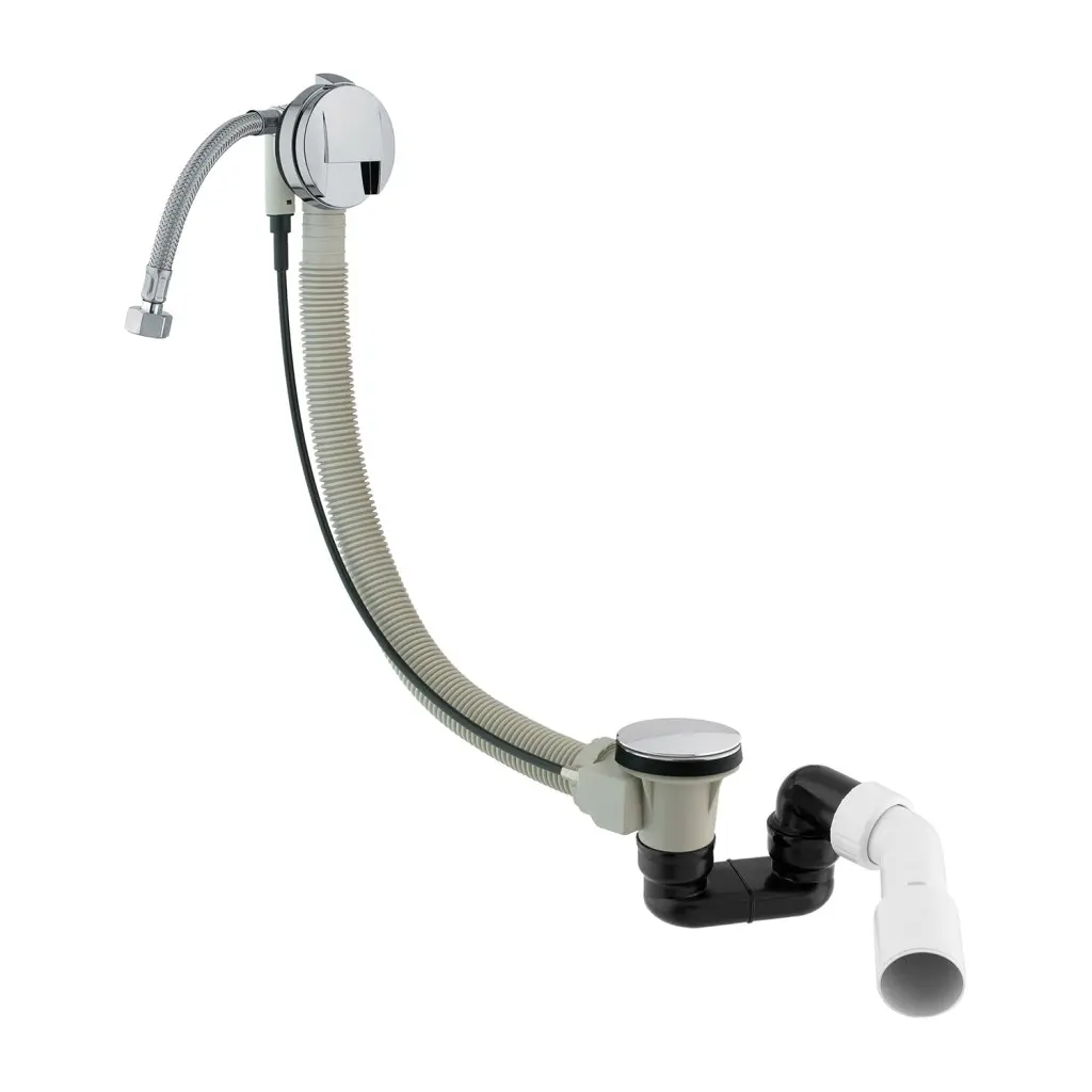 OMNIRES CGS Sifon vanový automat komplet s napouštěním chrom /CR/ TK152-3.01+64-SCR