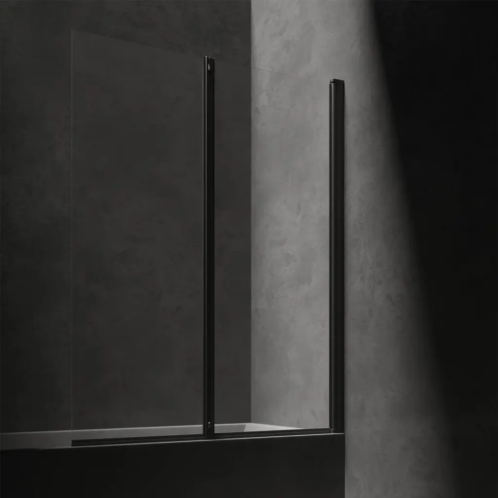 OMNIRES Kingston - Vanová zástěna 120x150 cm, čiré