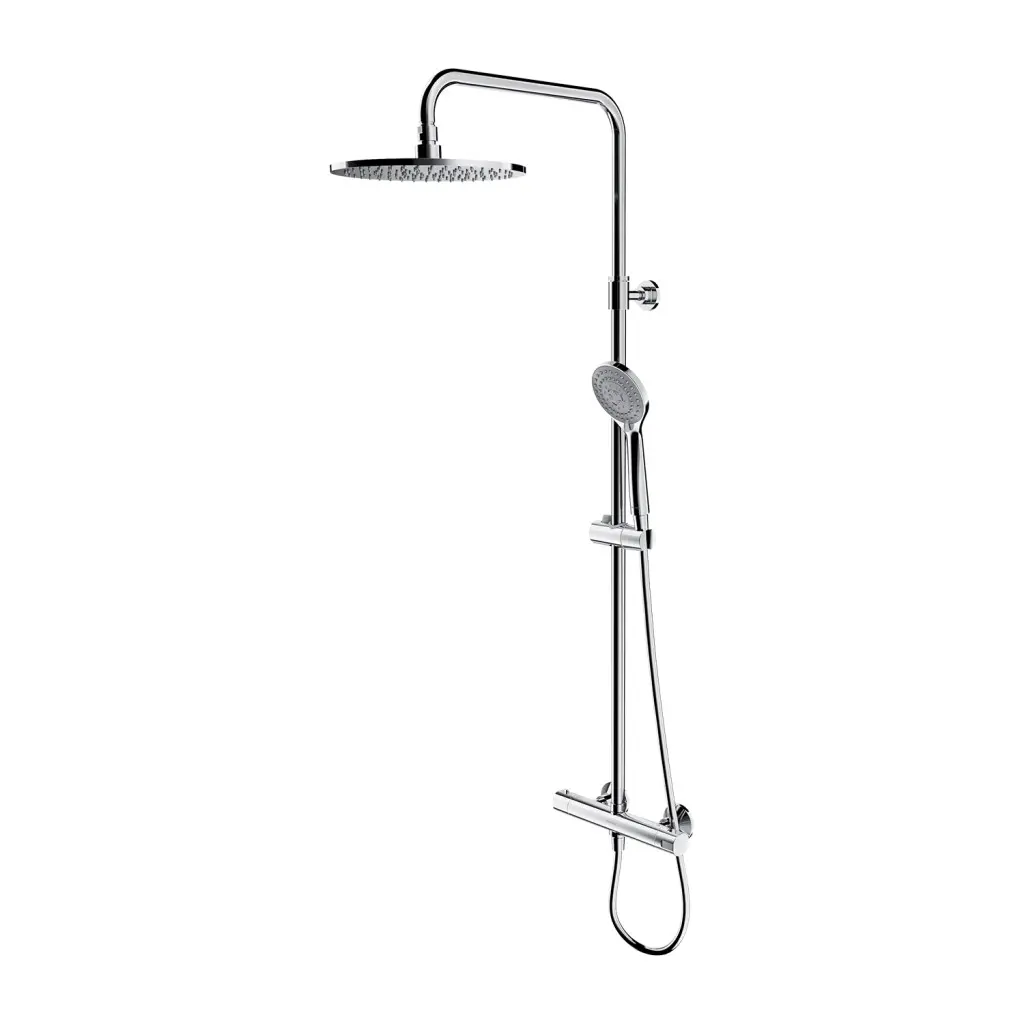 OMNIRES Y - Sprchový set s termostatem, průměr 25 cm, 5 proudů,