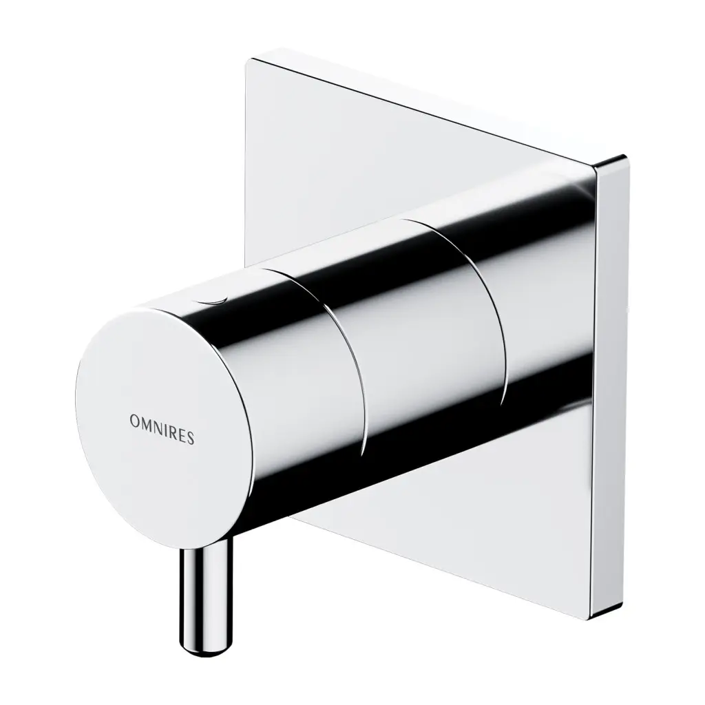 OMNIRES Y 3-výstupový spínač pod omítku chrom /CR/ Y1263-KCR
