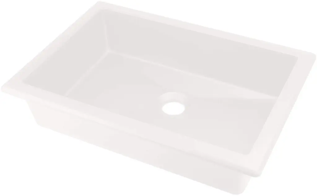 Deante Zápustné/pod deskové umyvadlo Correo 50x35 cm - CQR AU5U, granit, alabastr