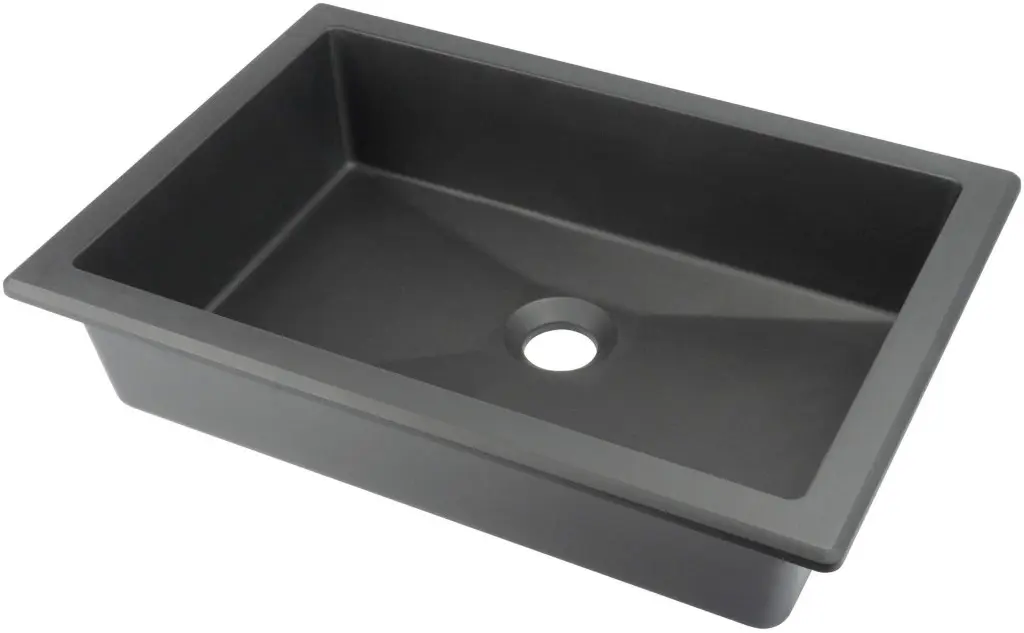 DEANTE Correo anthracite metallic Granit umyvadlo  500x400 mm CQR_TU5U