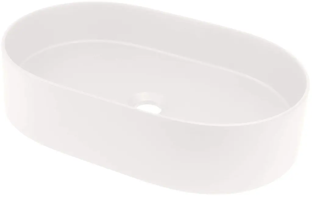 Deante Umyvadlo na desku Silia 55x35 cm - CQS AU6S, granit, alabastr