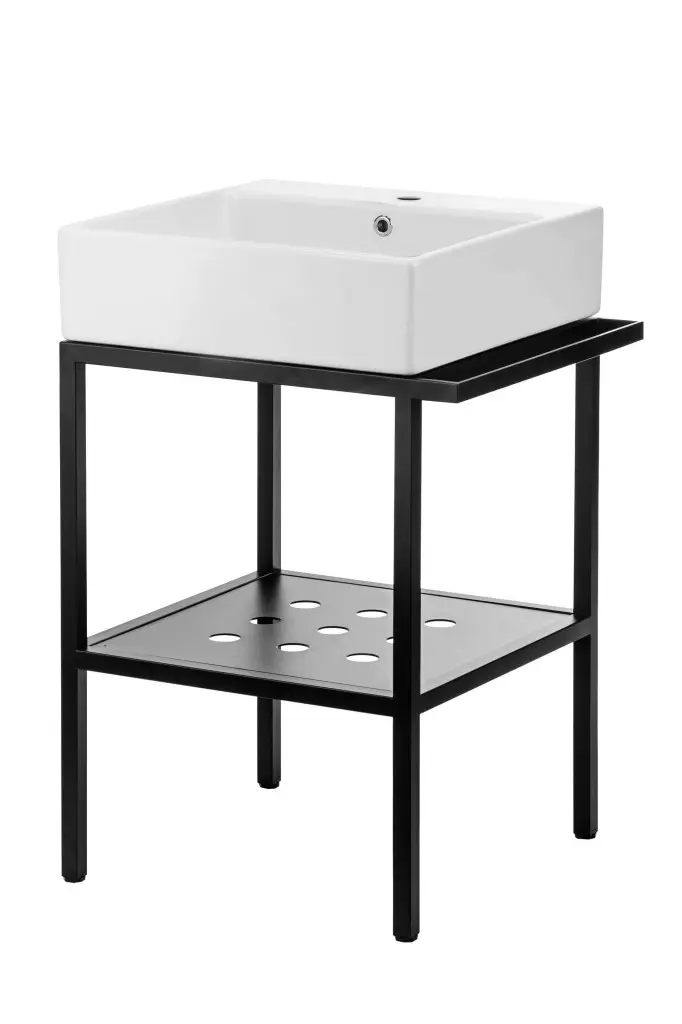 Deante Koupelnový set Temisto s umyvadlem 50x40 cm - CDTS6U4S