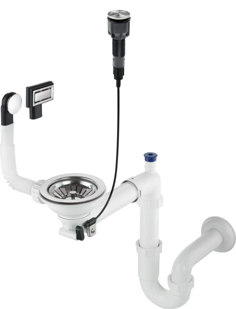 Deante Sifon Space-Saver Click pro granitové dřezy s 1 komorou - ZXY 9982