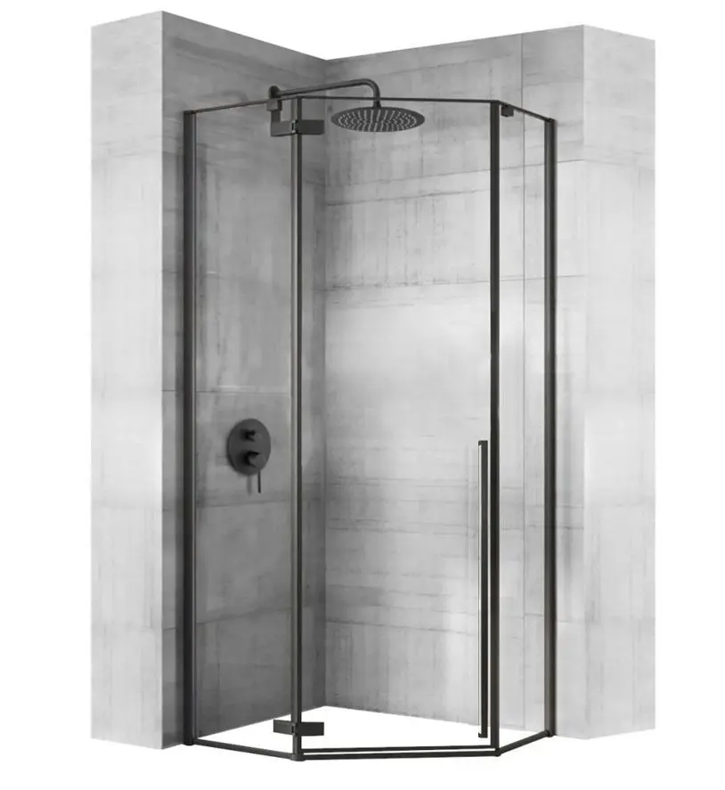Sprchový kout Diamond Rea K5623 100x100x195 black