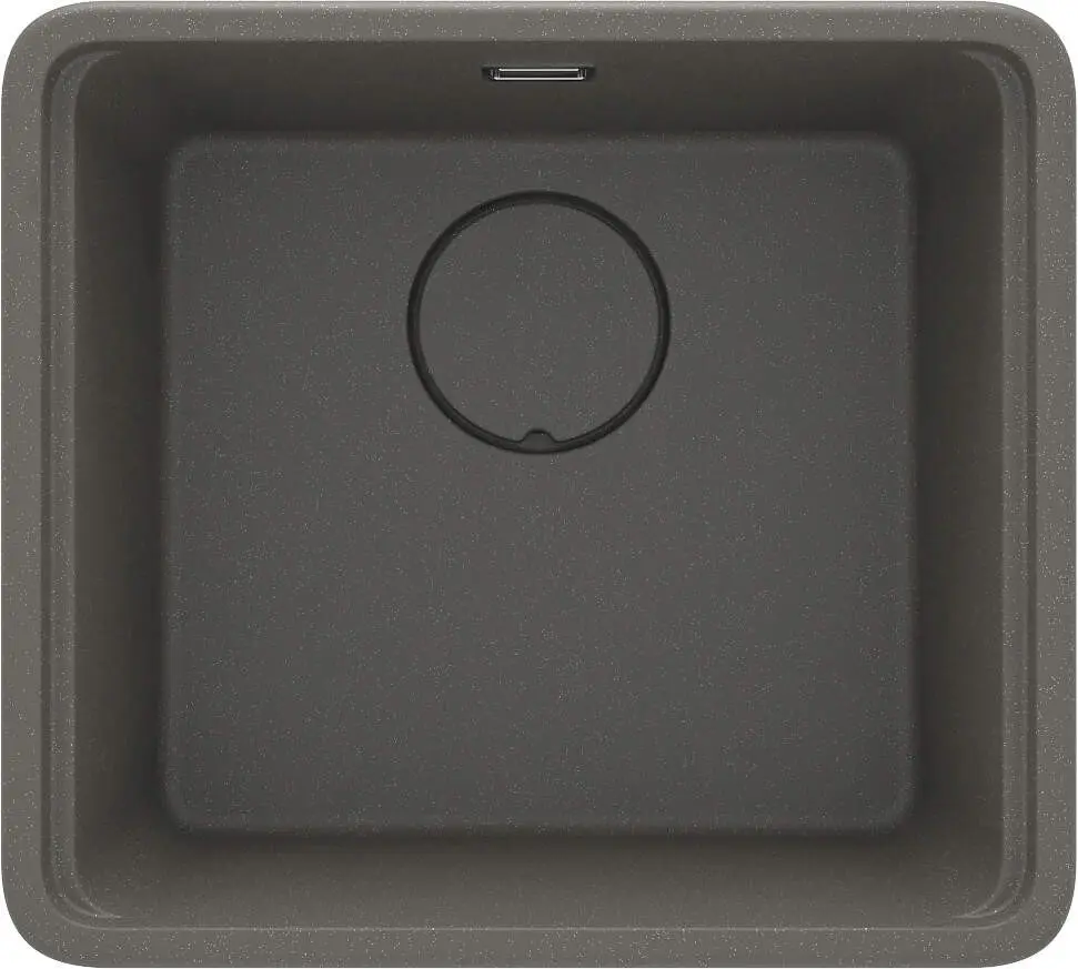 DEANTE Momi anthracite metallic Granitový dřez, 1-bowl ZKM_T10A