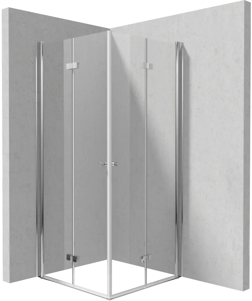 DEANTE/S Sprchový kout dvojité skládací 100x100 KTSX043P+KTSX043P KERRIA/0390