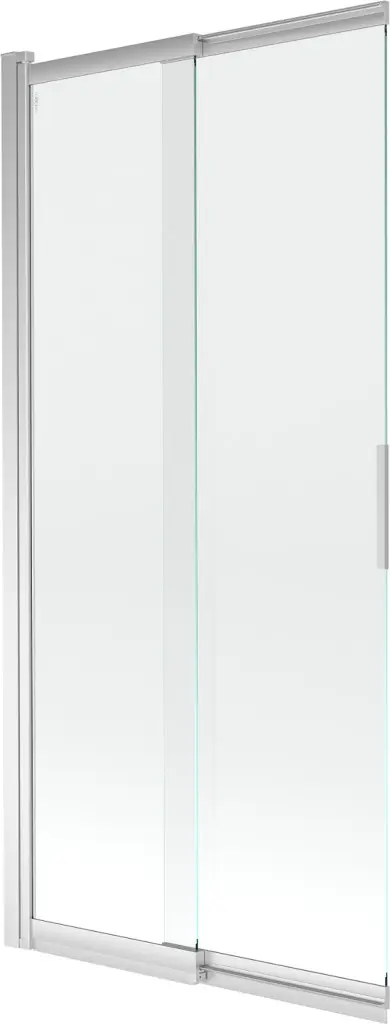 MEXEN Fox 2-křídlá posuvná vanová zástěna 85 x 150, transparent, chrom 891-085-002-01-00