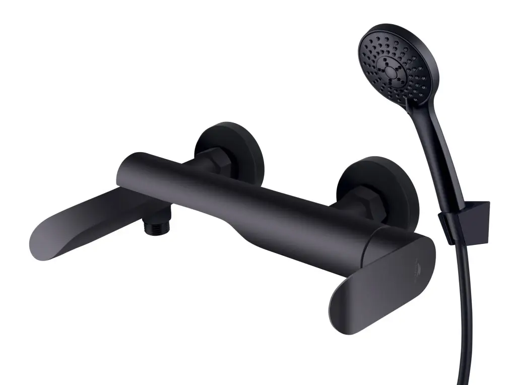 Rubineta Vanová baterie ULTRA U-10/K NEW BLACK s příslušenstvím OLBAU1KP68