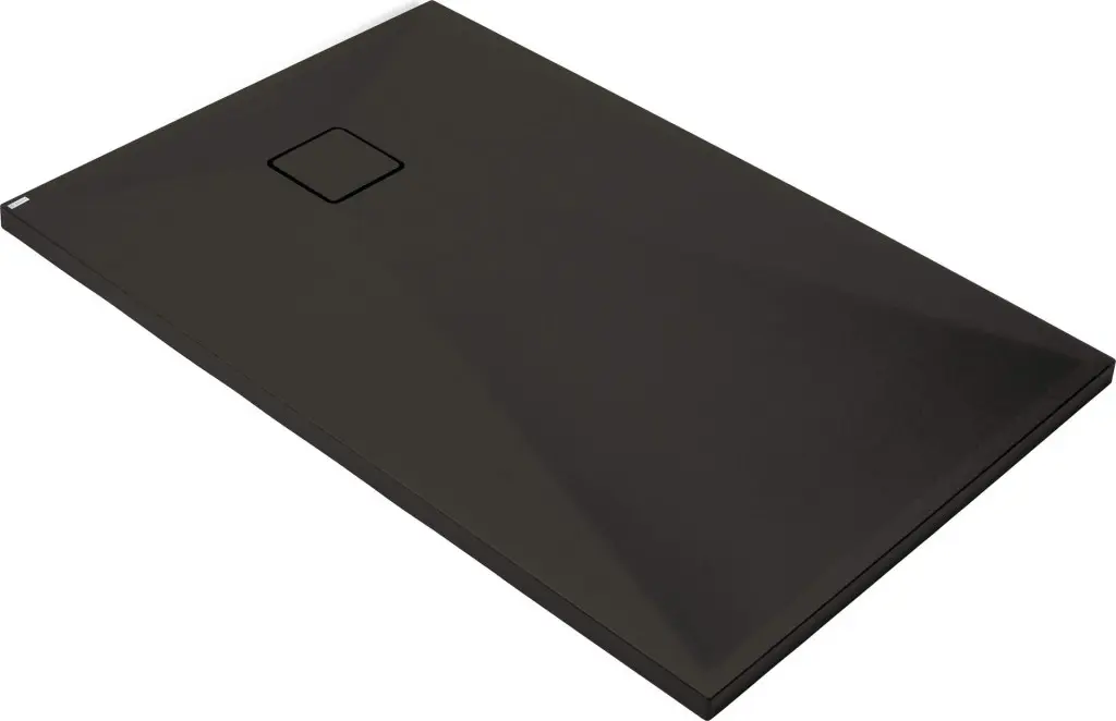 DEANTE Correo nero Granitová sprchová vanička, obdélníková, 120x70 cm KQR_N73B