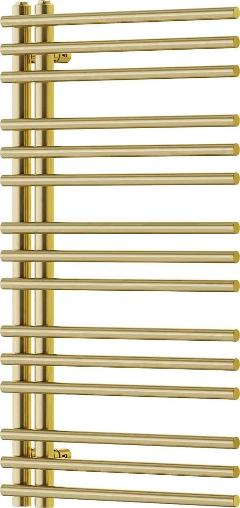 MEXEN Neptun otopný žebřík/radiátor 900 x 500 mm, 291 W, zlatá W101-0900-500-00-50