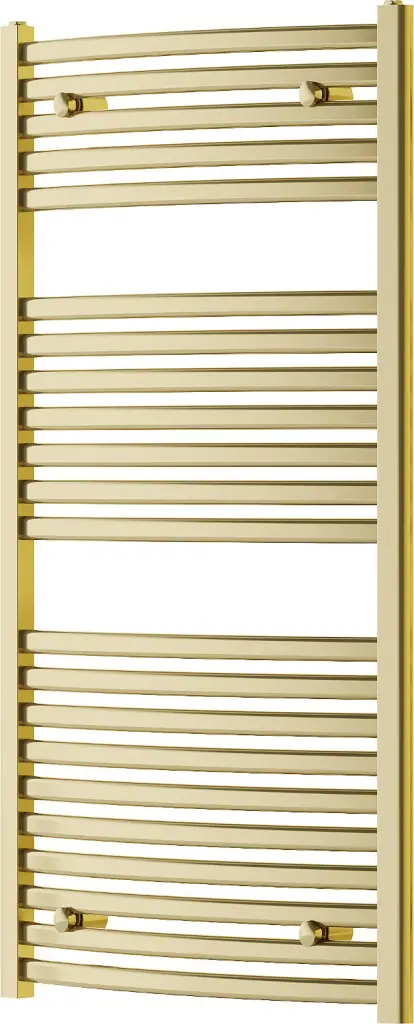 MEXEN Helios otopný žebřík/radiátor 1200 x 600 mm, 524 W, zlatá W103-1200-600-00-50