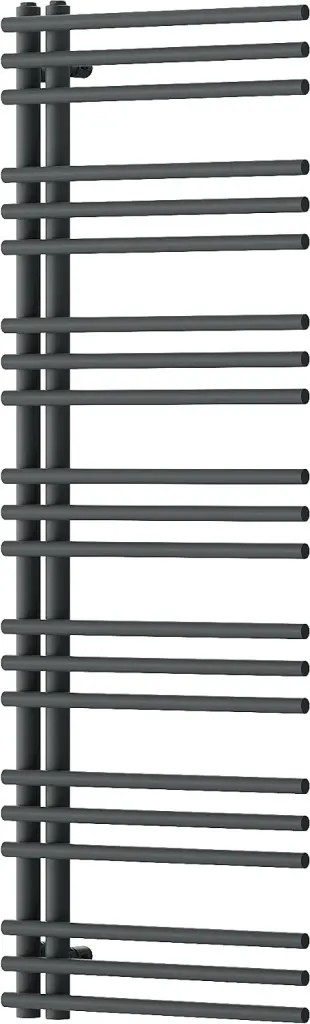 MEXEN Neptun otopný žebřík/radiátor 1400 x 500 mm, 532 W, antracit W101-1400-500-00-66