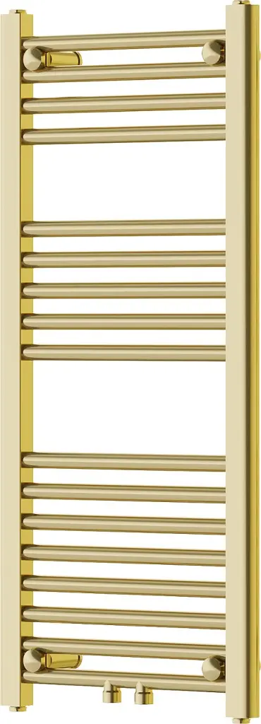 MEXEN Mars otopný žebřík/radiátor 900 x 400 mm, 244 W, zlatý W110-0900-400-00-50