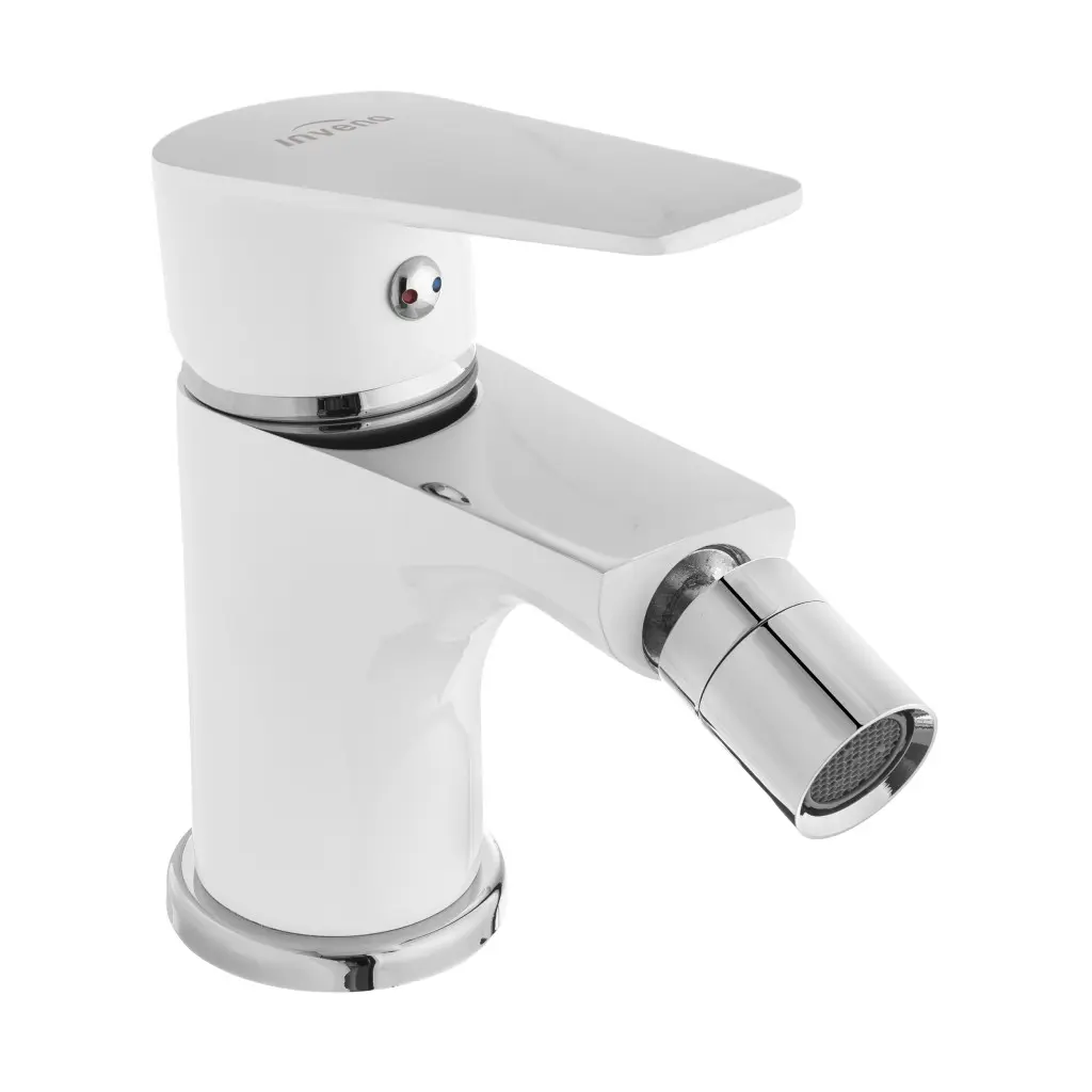 INVENA Bidetová baterie DOKOS bílá/chrom BB-19-002-V