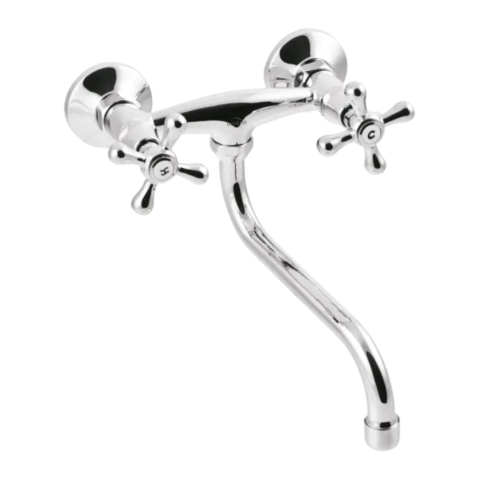 INVENA Umyvadlová/ dřezová baterie ROMA, 25cm, otočný výtok typu S BC-22-00S-L