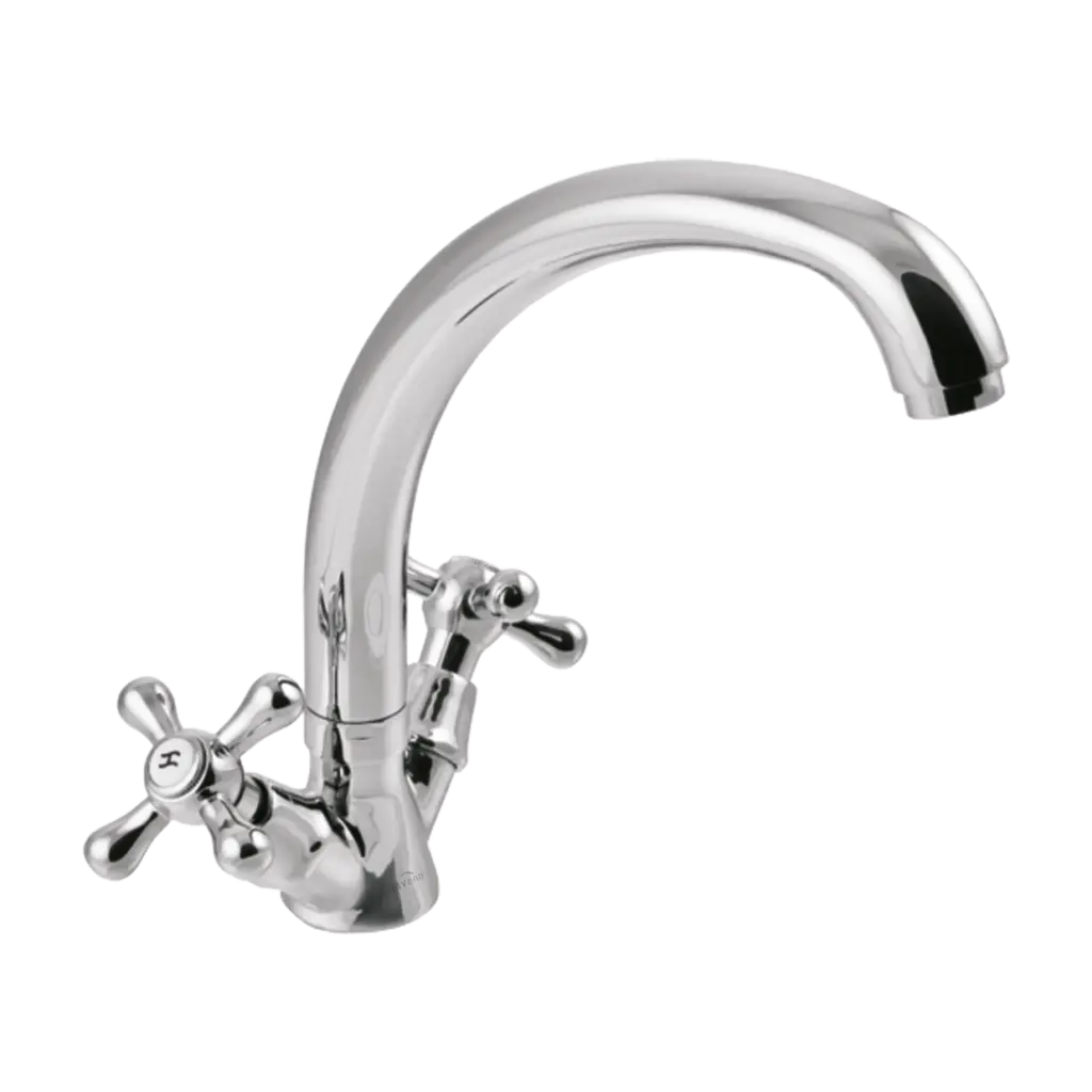 INVENA Umyvadlová/dřezová baterie ROMA, 20cm lux spout BU-23-00S-L