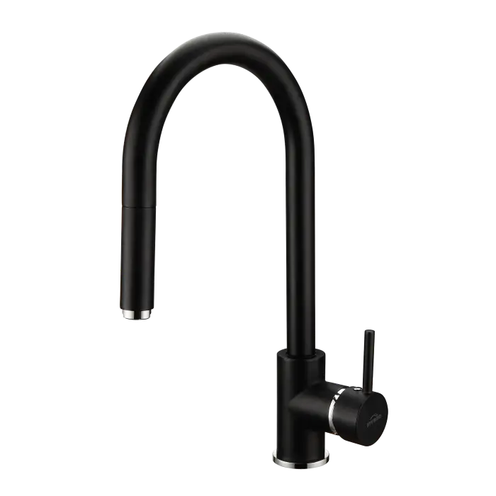 INVENA Dřezová baterie DUET, vytahovací výtok BZ-95-W04-C