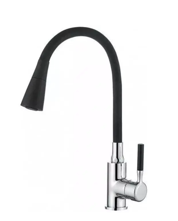 INVENA Dřezová baterie HULA, černá BZ-85-L04-L