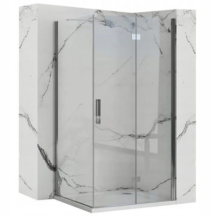 REA/S Sprchová kabina Molier Chrom 100x90 KPL-K0371