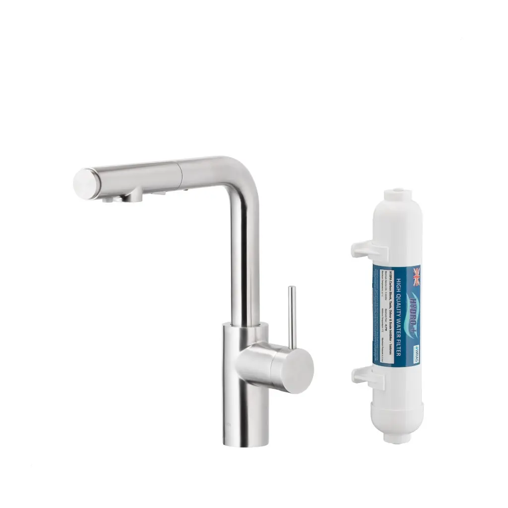 KFA Baterie dřezová výsuvná s filtrací, inox 6623-112-22