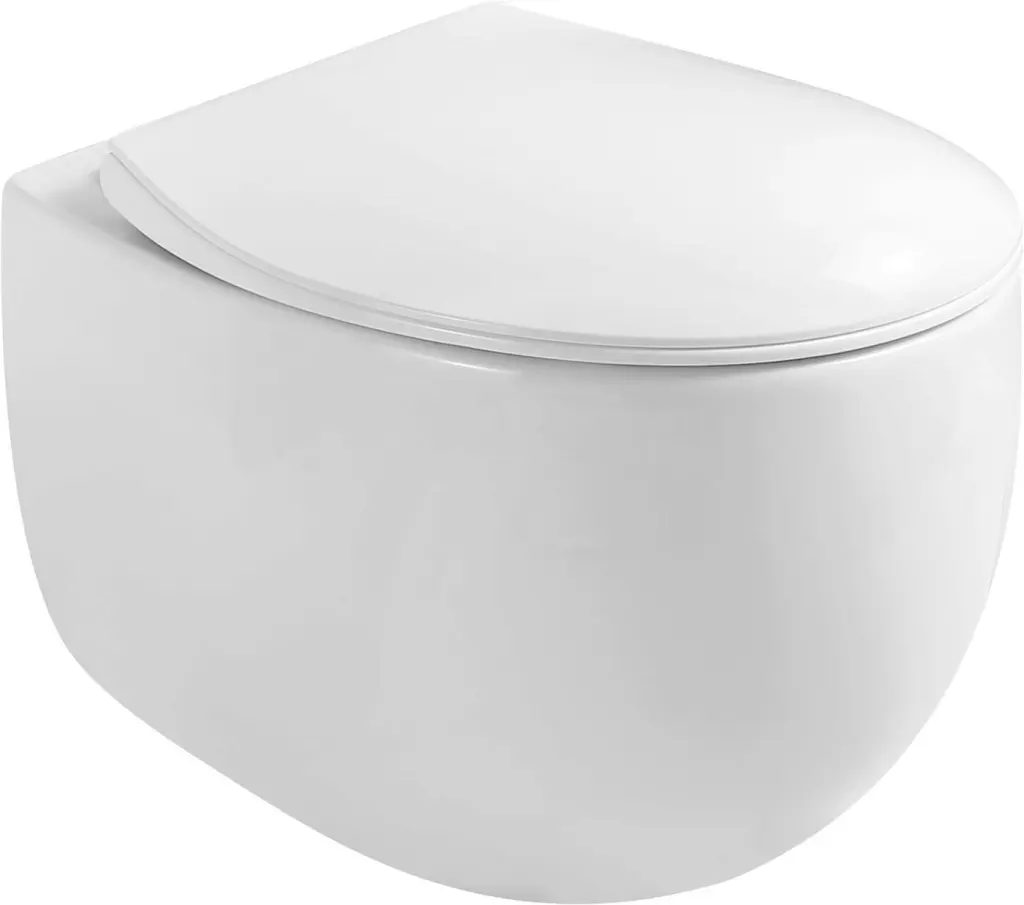 MEXEN Egg Závěsná WC mísa včetně sedátka s slow-slim, Duroplastu, bílá 30245000