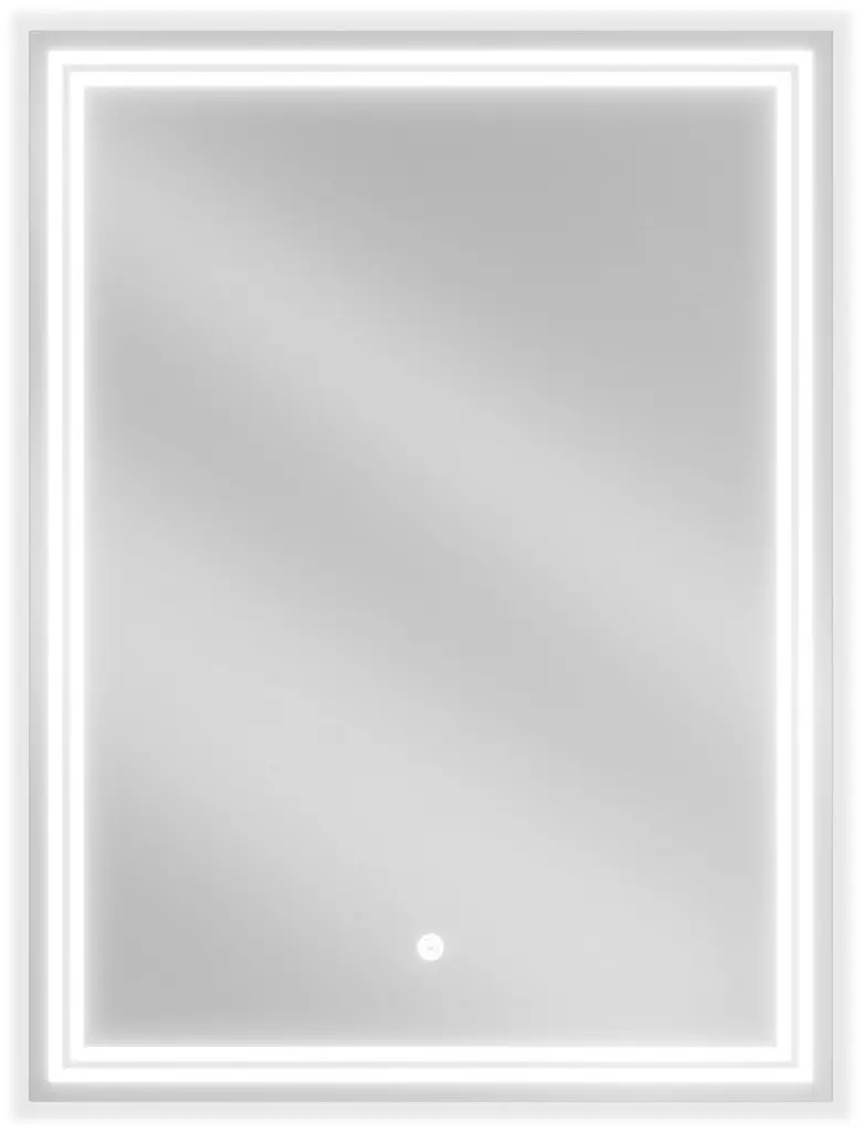 MEXEN Taco zrcadlo s osvětlením 60 x 80, LED 6000K, 9805-060-080-611-00