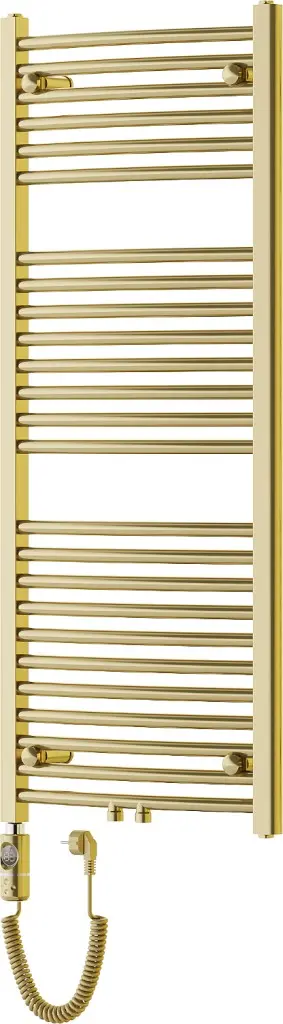 MEXEN - Ares radiátor + topná tyč 1200 x 500 mm, 600 W, zlatá W102-1200-500-2600-50