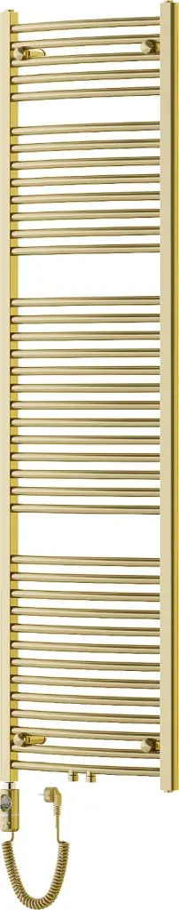 MEXEN/S Ares radiátor + topná tyč 1800 x 500 mm, 600 W, zlatá W102-1800-500-2900-50