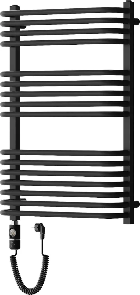 MEXEN/S Apollo radiátor + topná tyč 860 x 550 mm, 600 W, černá W117-0860-550-2600-70