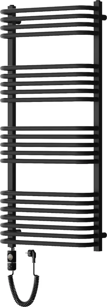 MEXEN/S Apollo radiátor + topná tyč 1210 x 550 mm, 600 W, černá W117-1210-550-2600-70