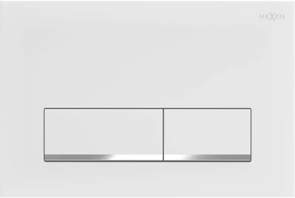 MEXEN Fenix 12 tlačítko flush /kompatibilní s Geberit Sigma UP300 a UP320, bílá matná 601220