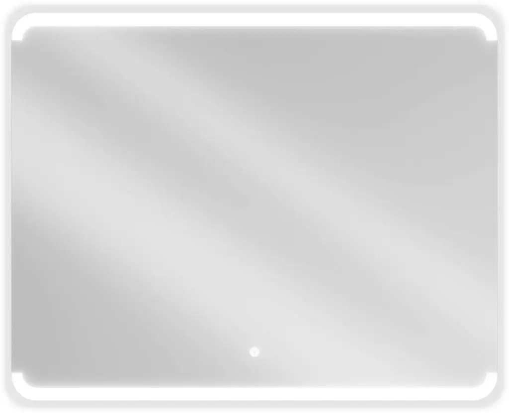 MEXEN Nida zrcadlo s osvětlením 100 x 80, LED 600 9806-100-080-611-00