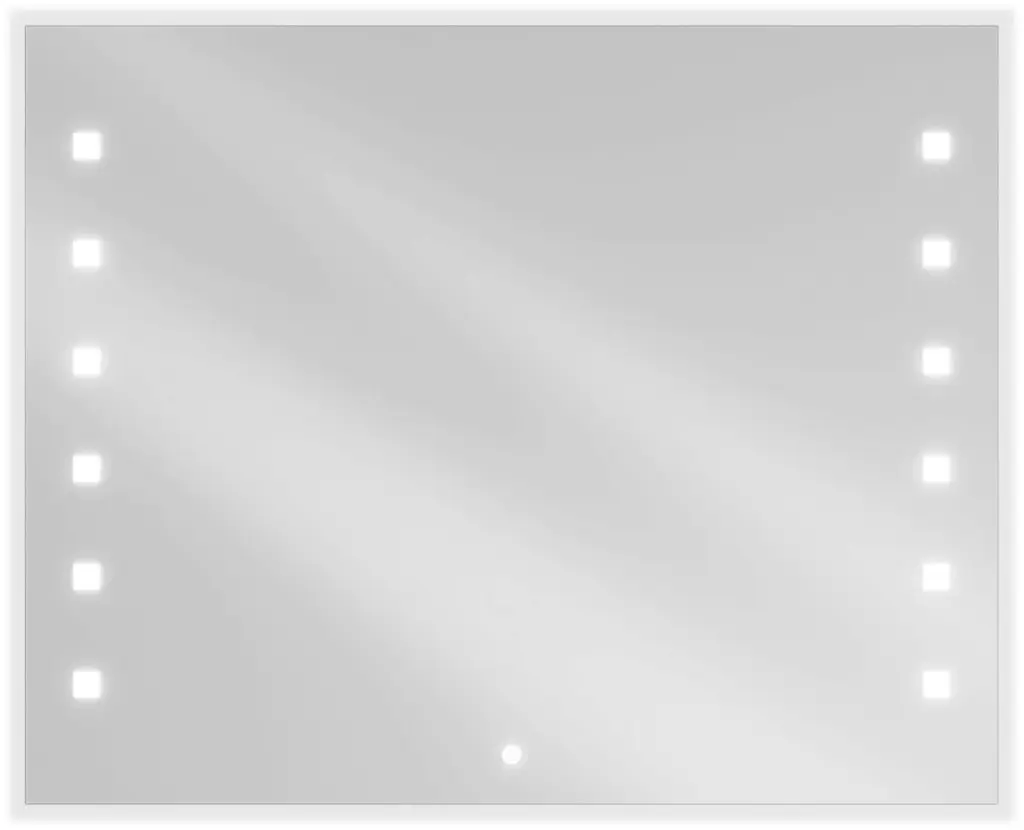 MEXEN Ner zrcadlo s osvětlením 100 x 80, LED 600 9809-100-080-611-00