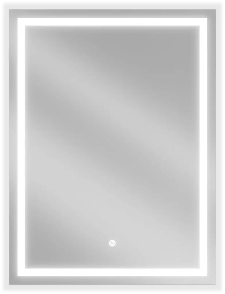 MEXEN Miko zrcadlo s osvětlením 60 x 80, LED 600 9819-060-080-611-00