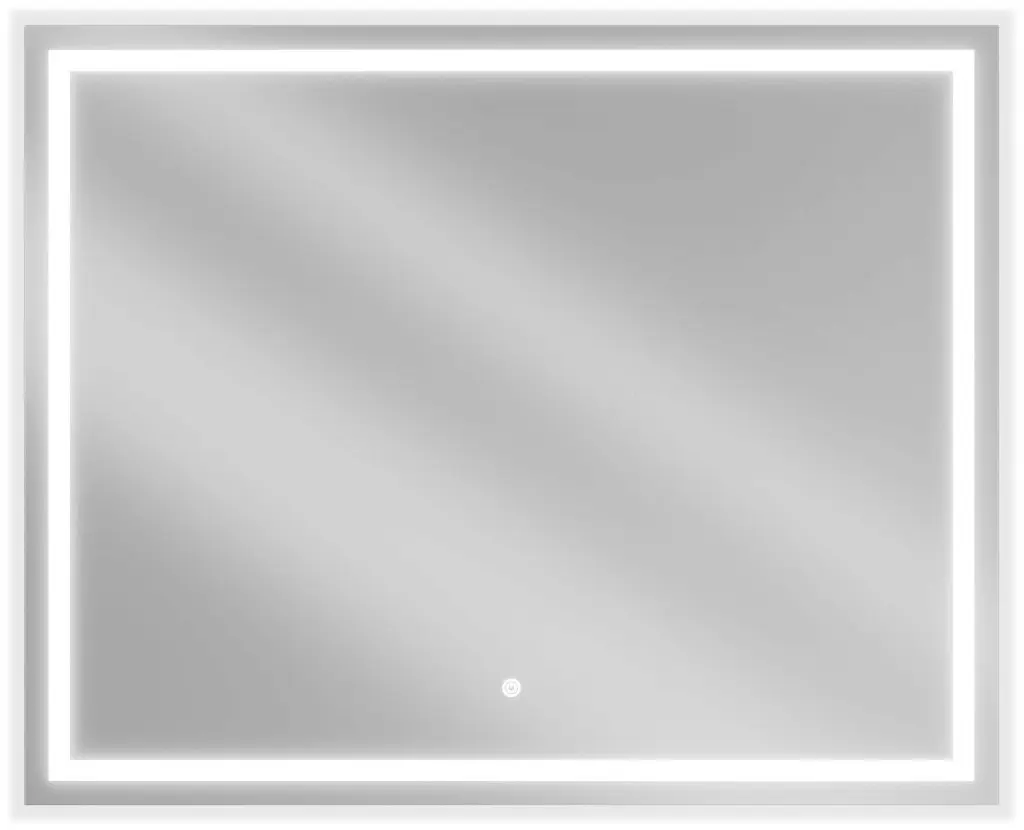 MEXEN Miko zrcadlo s osvětlením 100 x 80, LED 600 9819-100-080-611-00