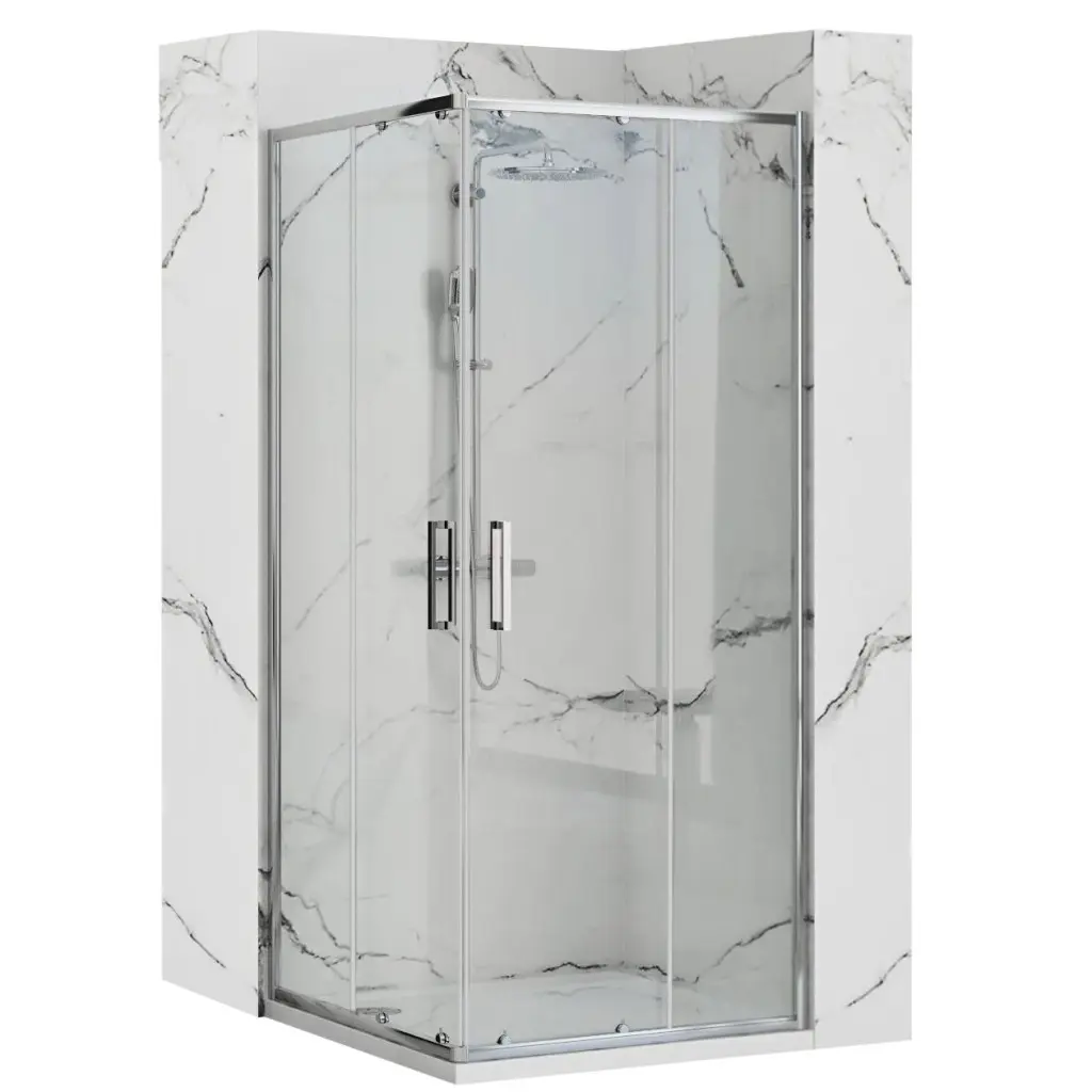 REA/S Sprchový kout PUNTO 80x80 Se sprchovou vaničkou Savoy KPL-K0863