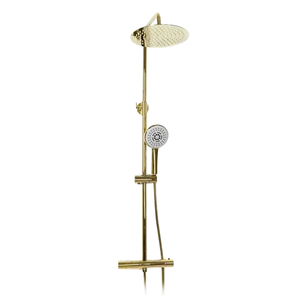 Sprchový set s termostatem Vincent Rea P8005 zlatý
