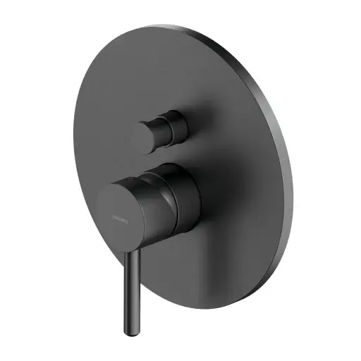 OMNIRES Y - Baterie pod omítku, pro 2 spotřebiče, s tělesem, kartáčovaný grafit Y1235GR
