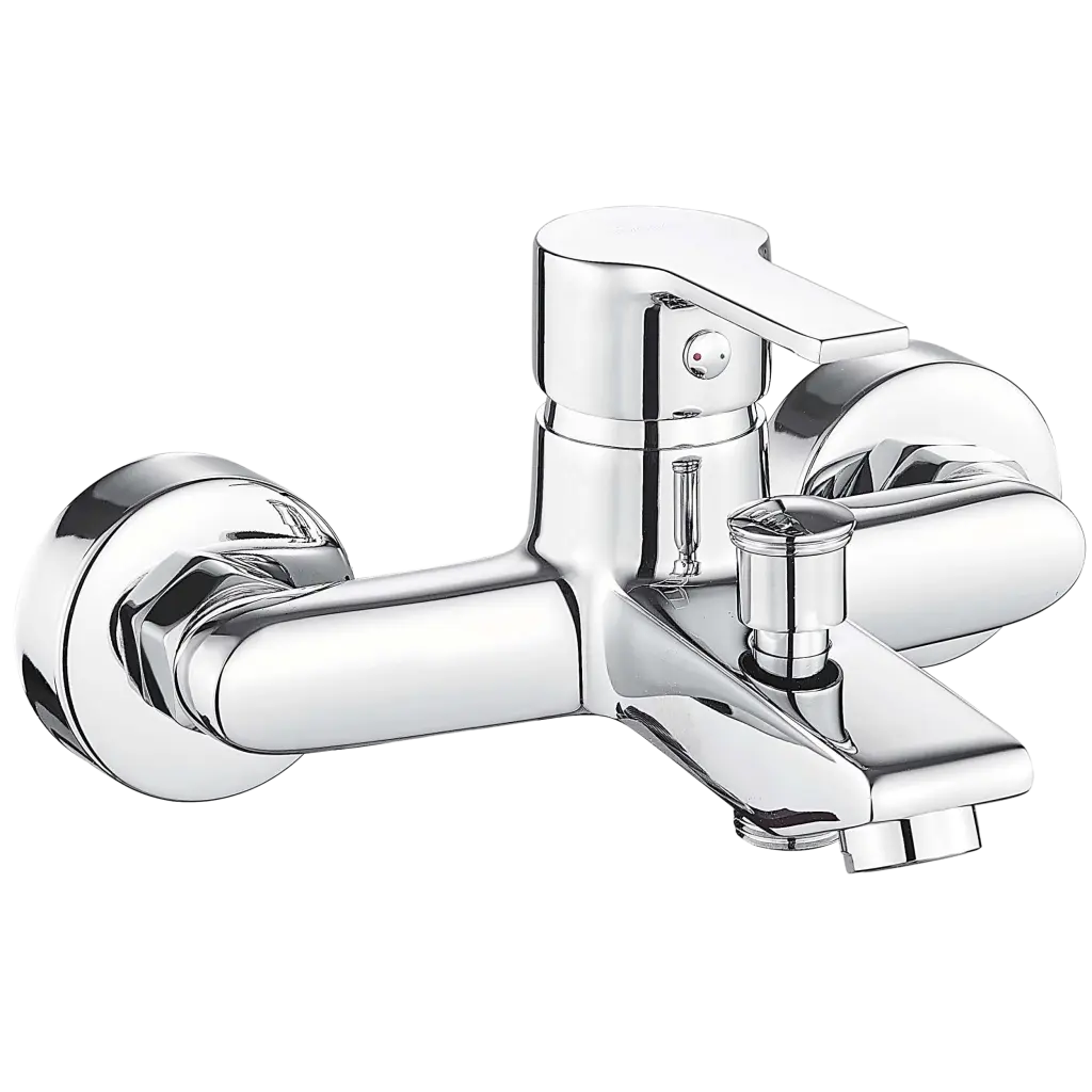 INVENA Vanová baterie BRALOS chrom BW-07-001-A