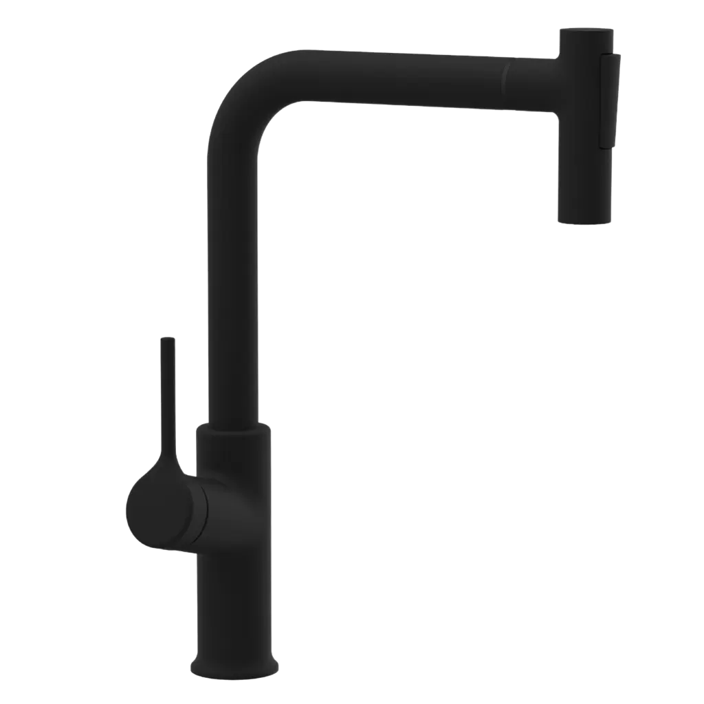 INVENA FARSALA Dřezová baterie černá BZ-40-L04-S