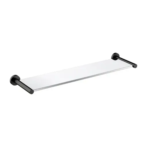 OMNIRES Modern Project - Polička, délka 55 cm, sklo/kartáčovaný grafit MP60930GR