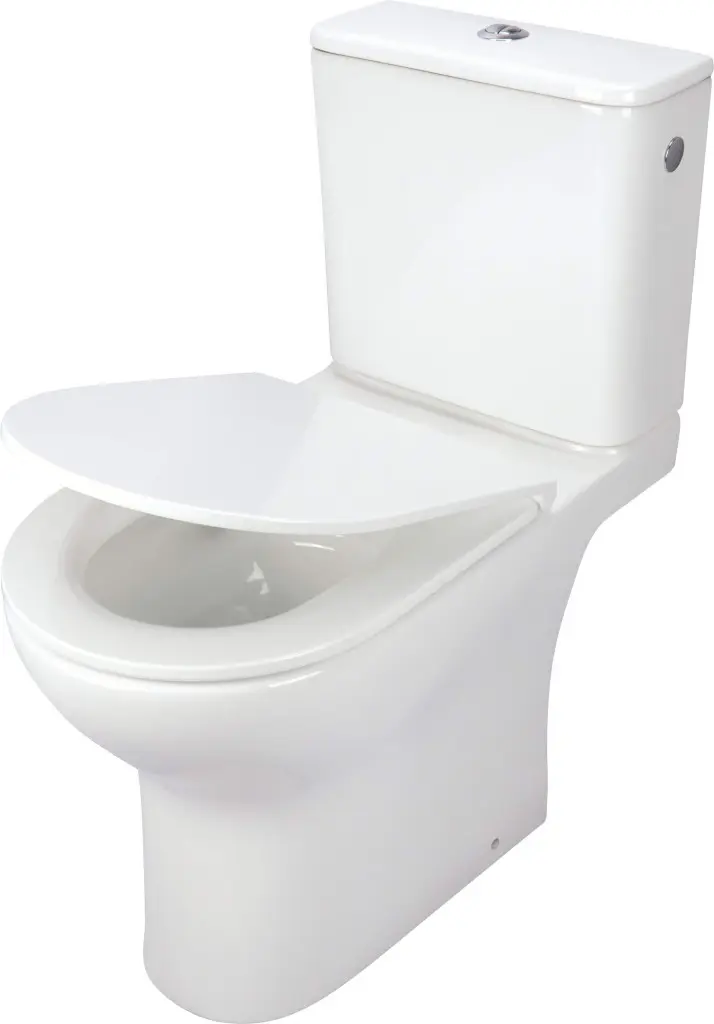 Deante WC kombi bez okraje Jasmin se zadním odpadem a WC sedátkem SoftClose - CDJD6RPS