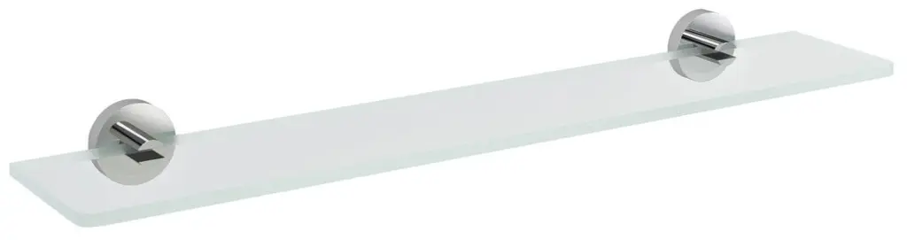 SAPHO X-ROUND skleněná polička 700, chrom/čiré sklo XR009-16