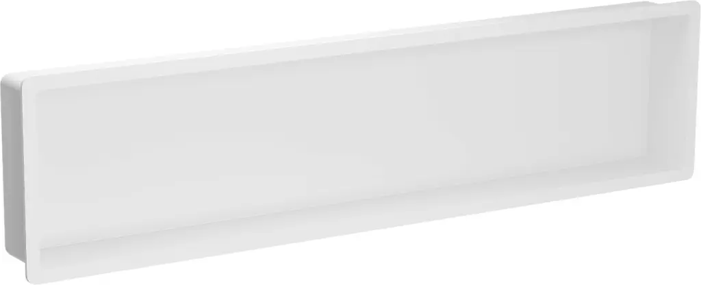 MEXEN X-Wall-K modul pro vestavbu do stěny litý mramor 122,7 x 30,7, bílá 1900123010