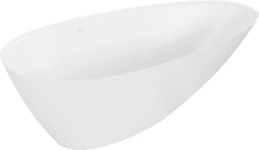 MEXEN Milano volně stojící vana litý mramor 170 x 86, bílá mat 57301708500