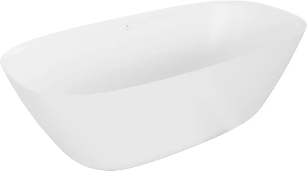 MEXEN Como volně stojící vana litý mramor 150 x 82, bílá mat 57311508200